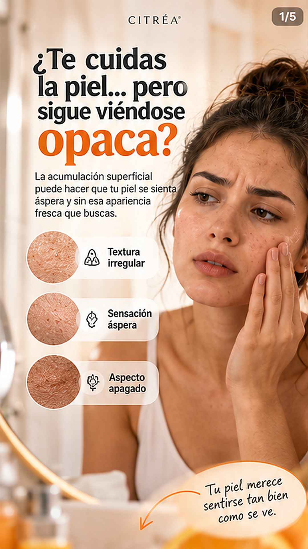 ORANGE by CITRÉA™ | Gel Exfoliante Facial Renovador 🍊