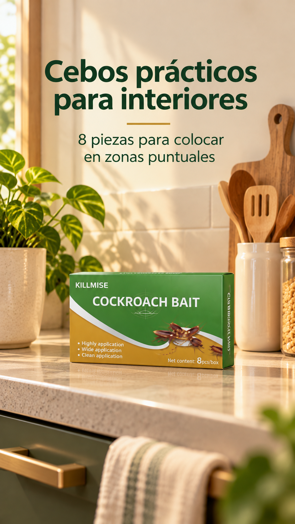 CUCAROFF™ | Repelente para Cucarachas + Uso Interior
