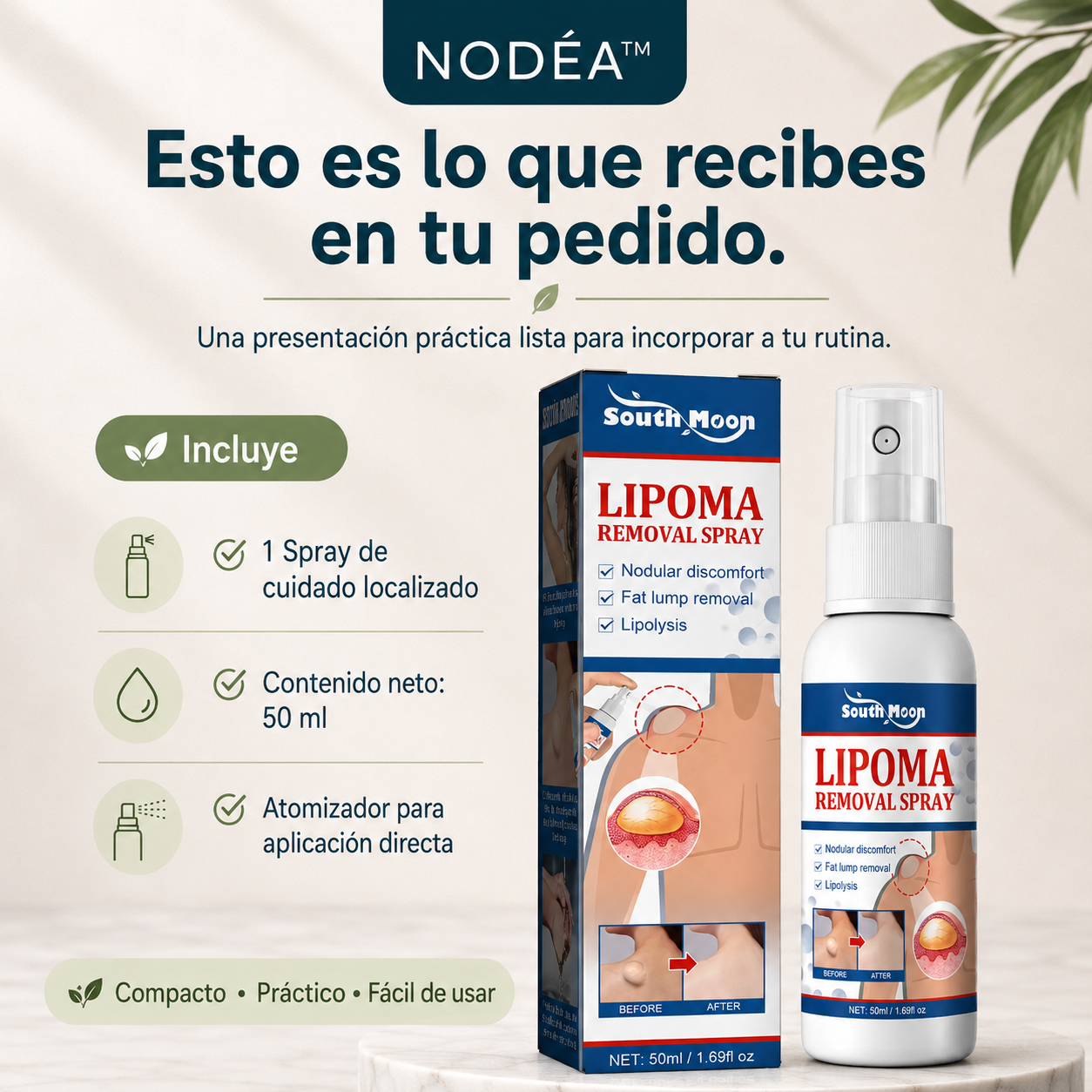 NODÉA™ | Spray de Cuidado Localizado 50 ml