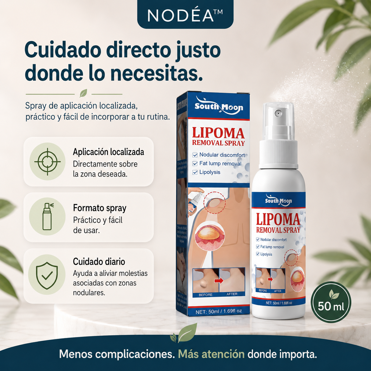 NODÉA™ | Spray de Cuidado Localizado 50 ml